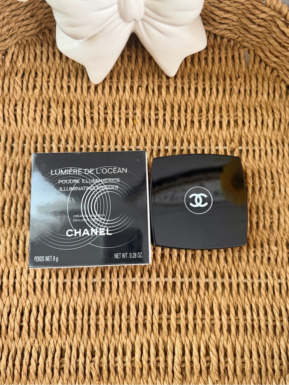 CHANEL Black Compact Powder Case